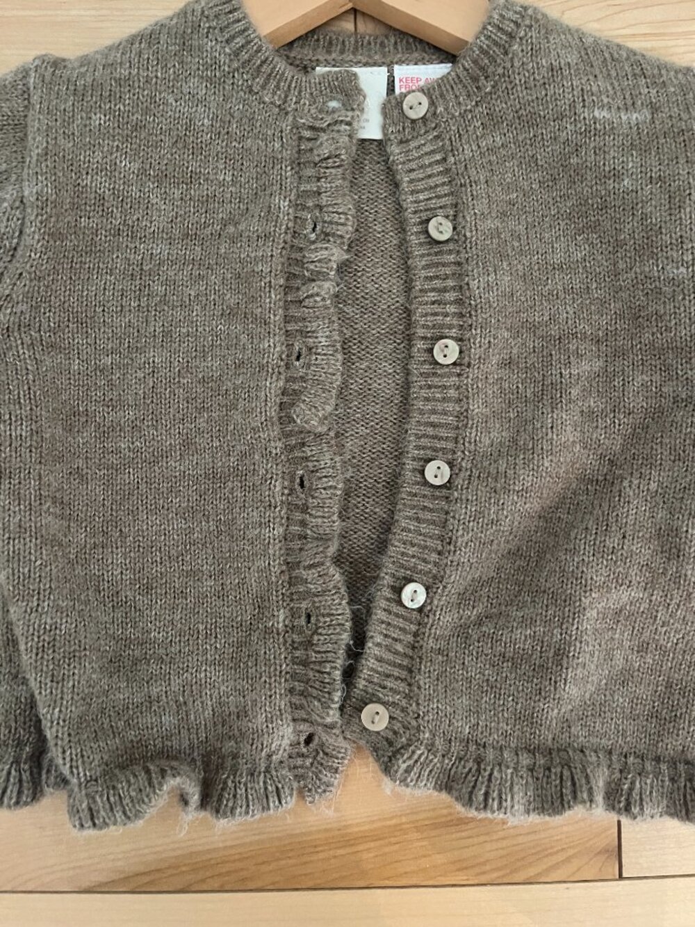 Zara Ruffled Cardigan for baby - Picture 4 of 5